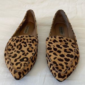 Steve Madden leopard flats